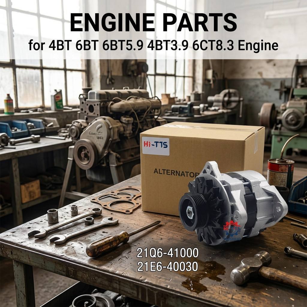 24V 70A 5263220 4094089 21Q6-41000 21E6-40030 Alternator for 4BT 6BT 6BT5.9 4BT3