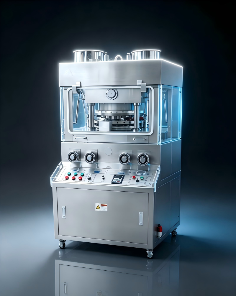 Food Grade Salt Punching Machine Tablet Double Compression 29 Stations