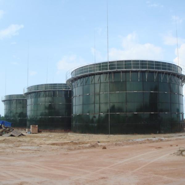Corrosion Proof Bolted Steel Storage Tank For Waste Water With Customized Size And Easy Installation