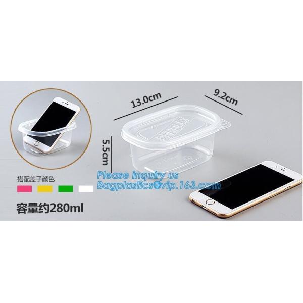 коробок пищевого контейнера клетки пластмассы 2 Индонезии коробки для завтрака 400мл коробка для завтрака Микроваре здоровых японская с палочками пакует