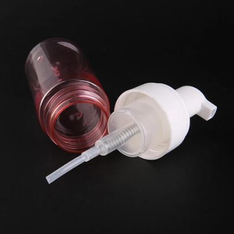 150ml Plastic Pump Bottle Cosmetic PET Bottles Customized Size (MC-PM-404)