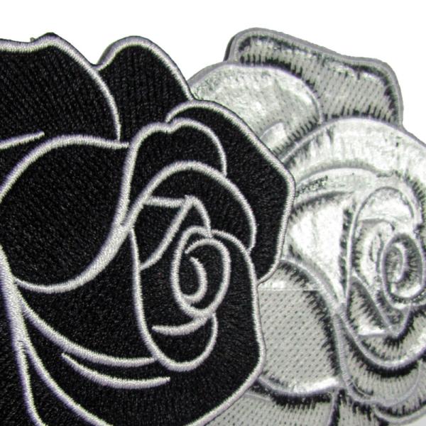 Twill Fabric Heat Cut Border Clothing Embroidery Patches
