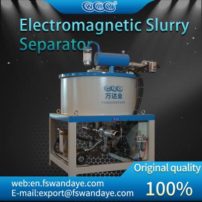 Máquina magnética do separador da alta intensidade, pasta química slurrry da bateria da cerâmica magnética molhada do separador do líquido refrigerante