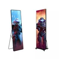 Estilo Bracket P2.5 LED Pôster Painel Pôster LED tela HD Imagem Para Shopping Malls