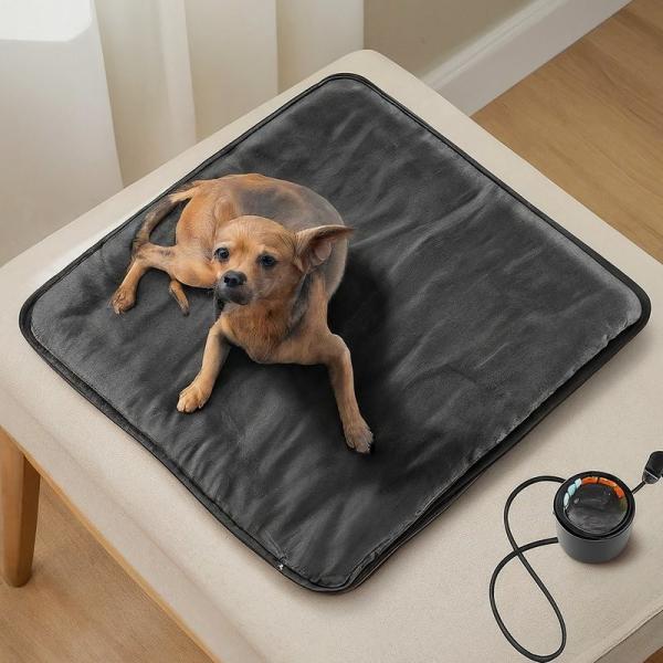 Carbon Fiber Electric Pet Heating Pad Indoor With 3 Temperature Settings
