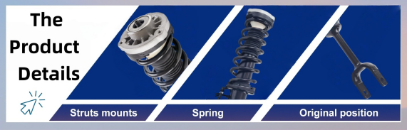BMW 7 Series F01/F02 OEM Front Shock Absorber Assembly With EDC Supports OEM Installation 37116796926 