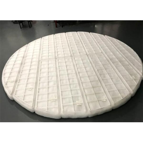 Pp Wire Mesh Demister Polypropylene Embedded Wire Mesh Demister Supports Customization