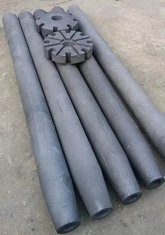 Ротор валов дизайна графита 80 X 700MM Arbon для алюминиевого дегазирования