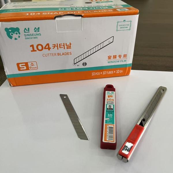 60 Degree Cutter 9mm Carpet Knife Blade For Fast Precise Cutting
