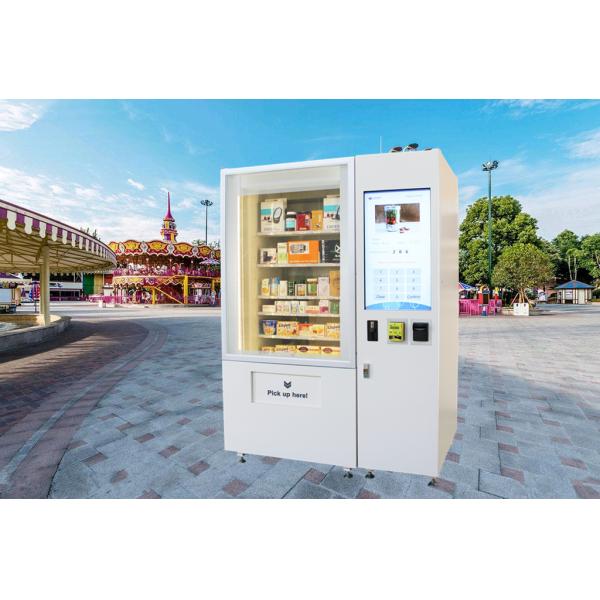 Автомат холодильника фармации, микро- автомат рынка с конвейерной лентой