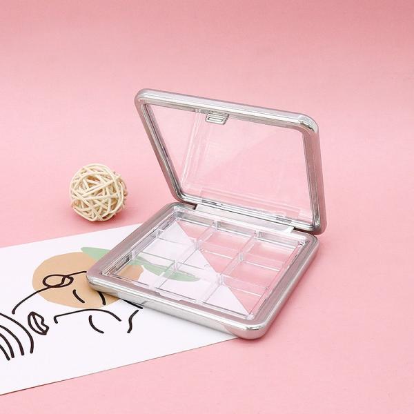 9g capacity cosmetic packaging made of ABS and acrylic/PMMA plastic with custom processing and frosting surface treatment