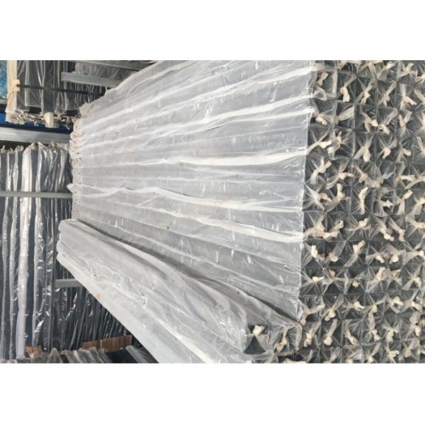 Security Automatic Driveway Gates , Residential Sliding Gates Tubular Fencing