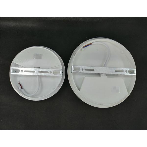 SMD 2835 Metal Bulkhead Lights , 15W 20W Round Plastic Bathroom Wall Lights