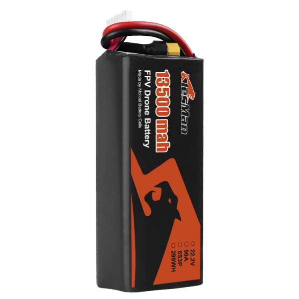 FPV Li-ion battery IRN21700 6s2p Battery Pack 22.2V 8000Mah 8400Mah 10000Mah Battery 22.2v for  UAV Rc FPV  Drone