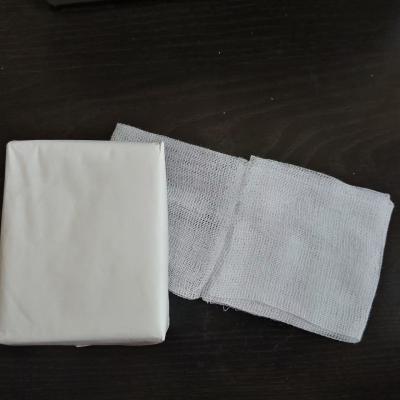 Molho cirúrgico médico Gauze Pad do hospital 7.5x7.5cm 12 dobras