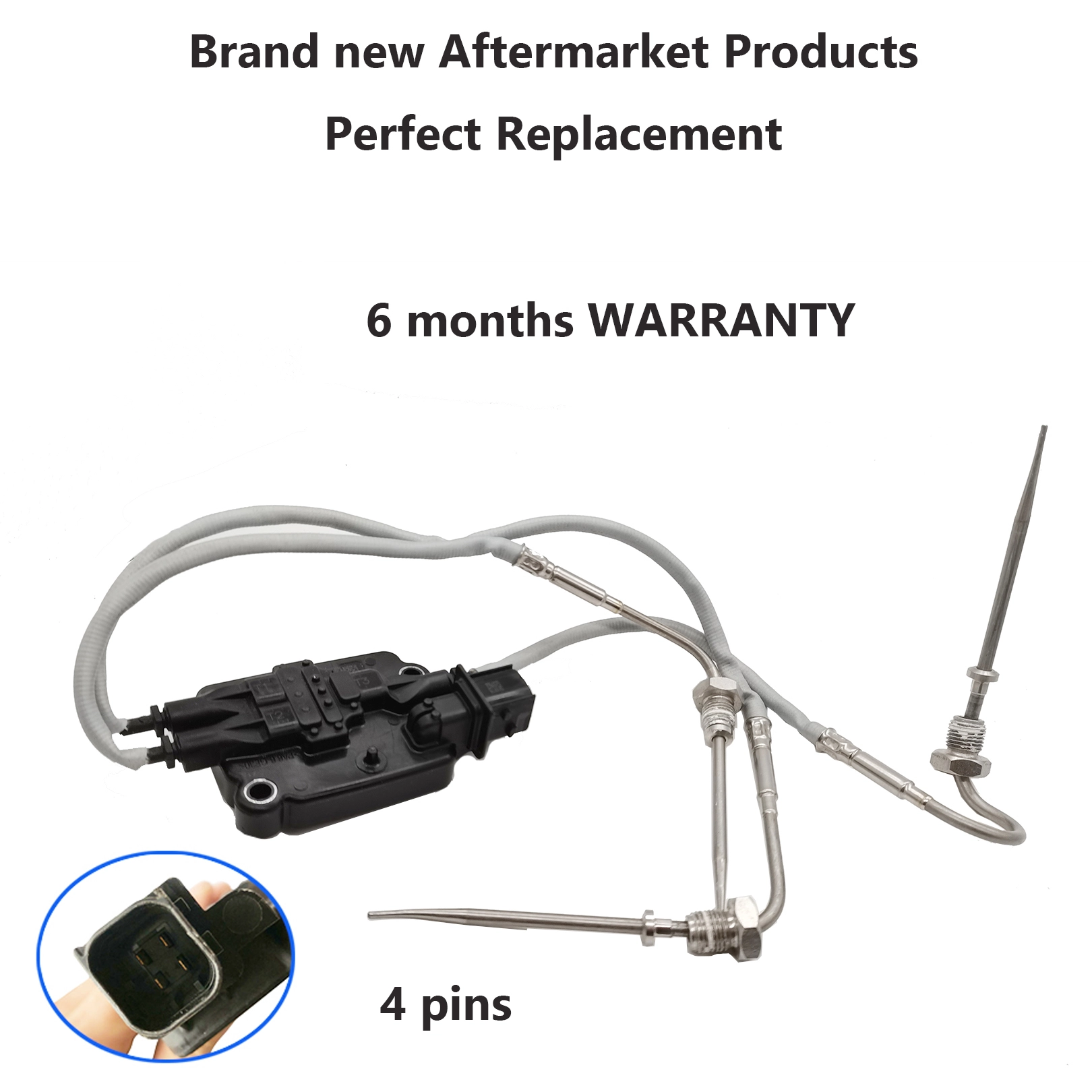 OEM 4307106 A040P182 EGT Sensor with 12-Month Warranty for DAF XF105 Truck