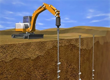 Pilotes de tornillo de tierra helicoidales de acero al carbono galvanizado 2.75 mm 3 mm 3.5 mm