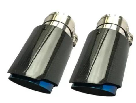 Gloss Polishing Slant Cut Exhaust Tail Tips Truck Tailpipe Tips SS201 SS304