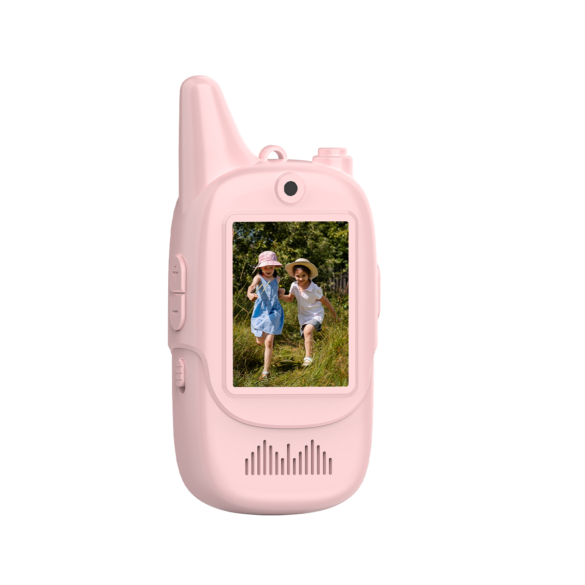 Newest Portable Children Walkie Talkie for Kids 2 Pack in Set With  2 Inch IPS Screen Video Intercom As Birthday Christmas Gifts