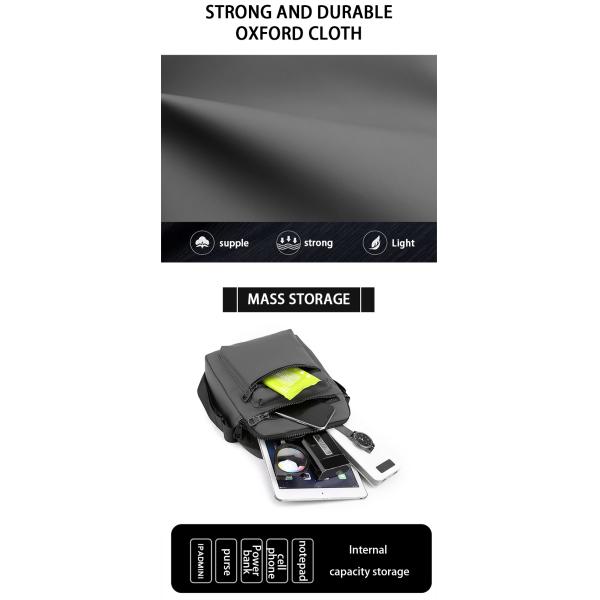 Bolsa de bolsas de mensajería a granel impermeable para hombres