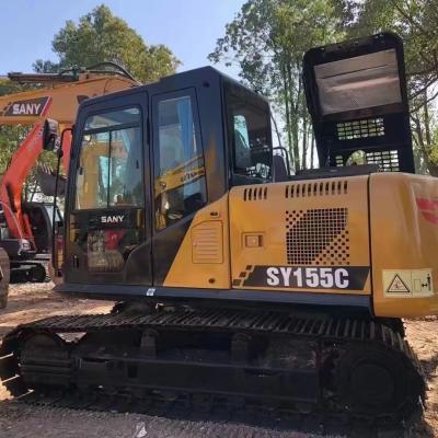 0.53m3 Sany SY60 Excavator com motor ISUZU cor de pintura original