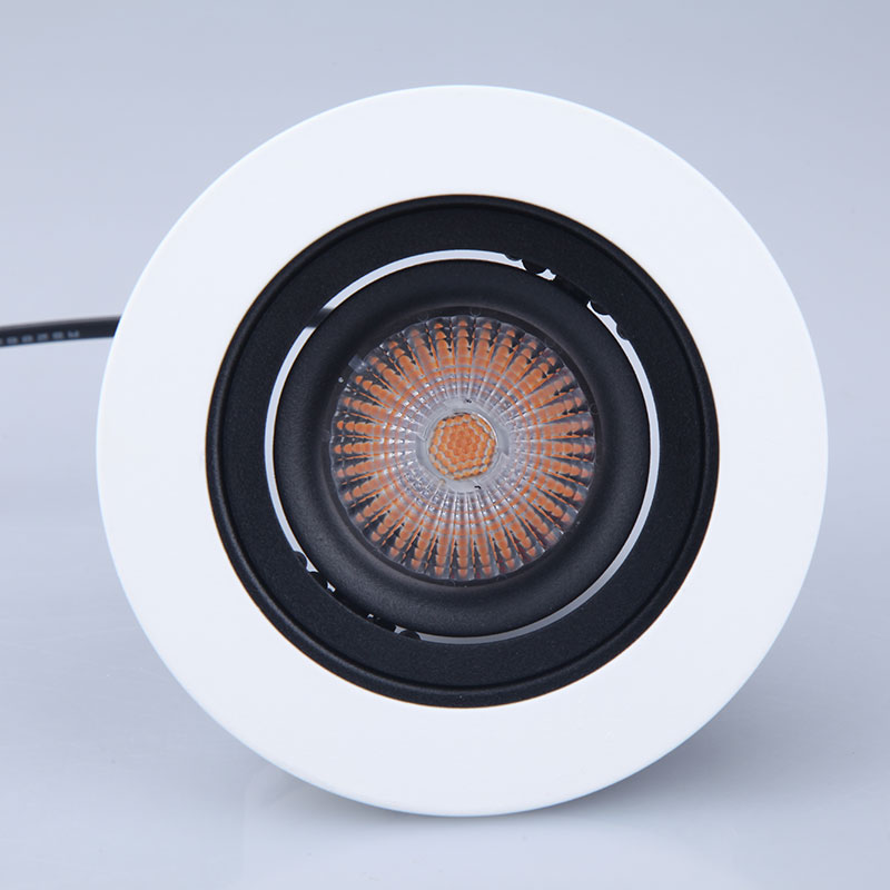 Ротатабельное IP54 утопило анти- СИД Downlight УДАРА слепимости 5W 7W