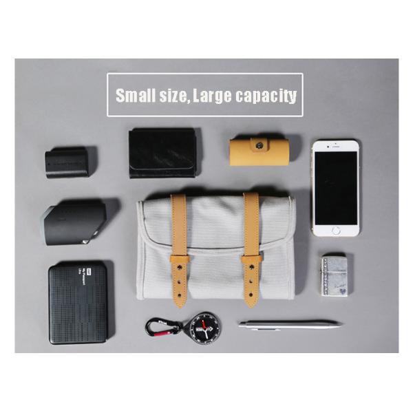 Unisex Genuine Leather Travel Organizer Bag For Wallet Passport Holder