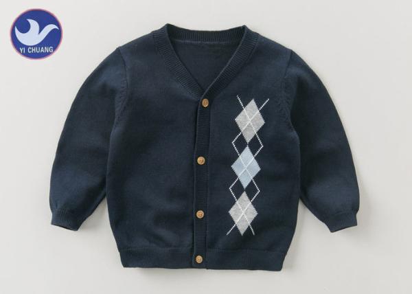 Diamond Boys Cardigan Sweaters Clothing , Soft Boys Cardigan Knitting Pattern