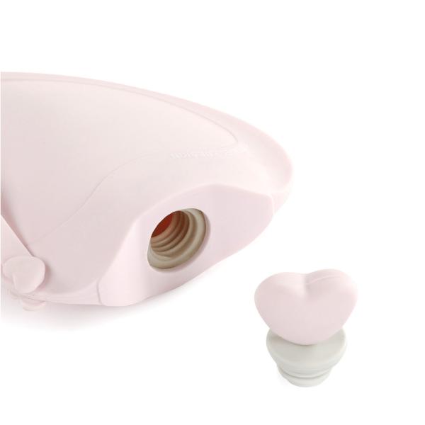 Love Small Silicone Hot Water Bottle Bag With Knited Cover For Pain Relief Waist Back Neck Menstrual Cramps
