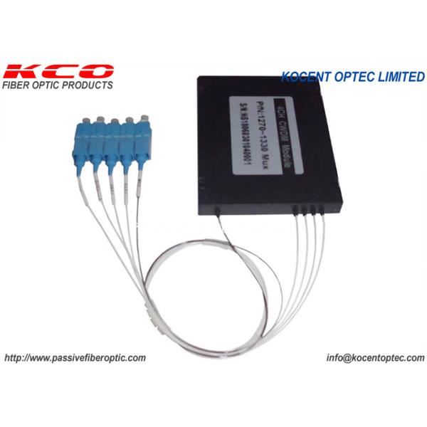 ABS Box Wavelength Division Multiplexer CWDM FTTH PON SC UPC SC APC 1470nm to 1610nm