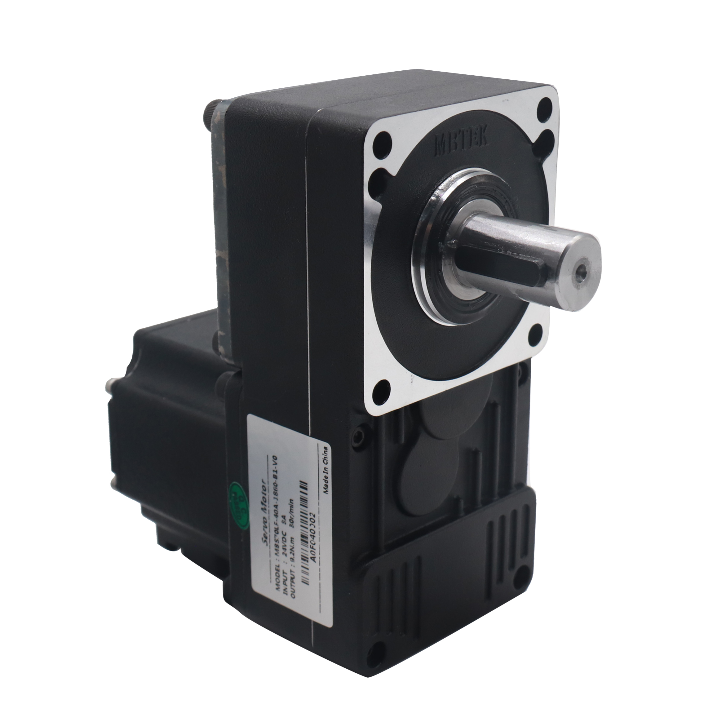 40W 24VDC 1800rpm Brushless Servo Motor for Turnstiles - Low-voltage DC Servo Motor