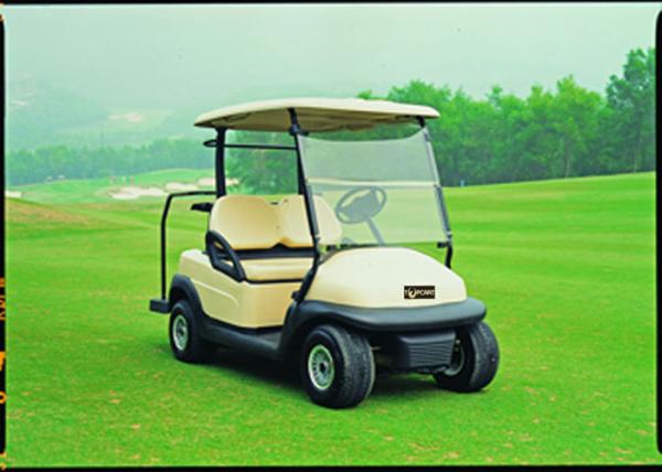 High Safe 2 Seater Golf Cart , Electric Security Patrol Vehicles For Personal Transport