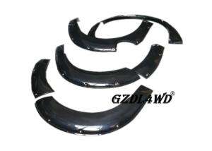 Os alargamentos do arco da roda de NP300 4x4 aparam o preto para carros Nissan