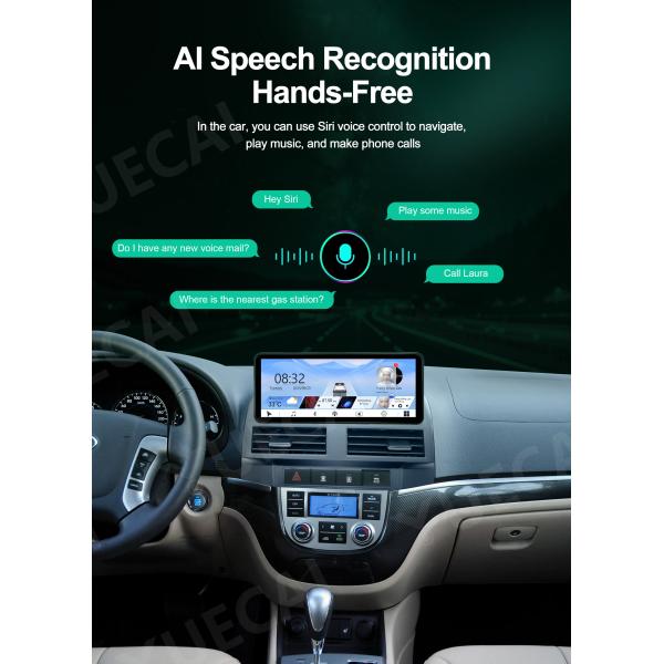 Quad Core Car Android Head Unit Touch Screen Car Dashboard Stereo 12.3 Inch For Hyundai Shengda 2006 - 2012