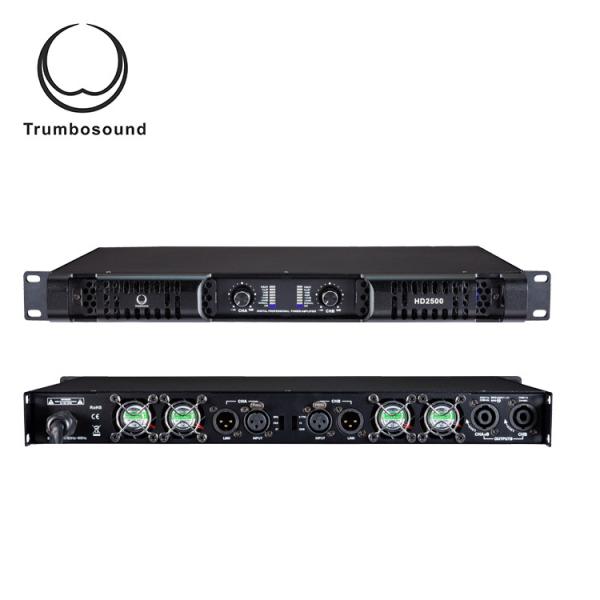 Class D amplifier professional power amplifier 2 channel amplifier 2x2500W HD2500