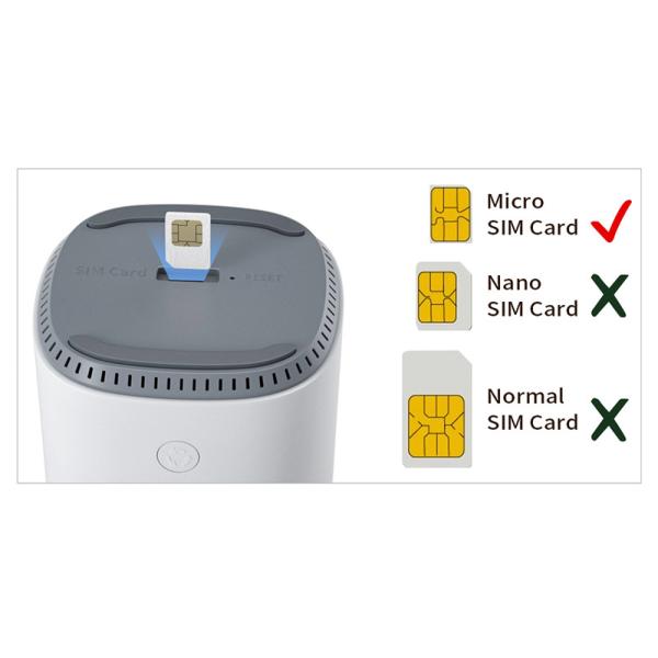 Двойная поддержка SIM-карты набора микросхем IPQ5018 AX3000 1 маршрутизатора Cpe 5g диапазона