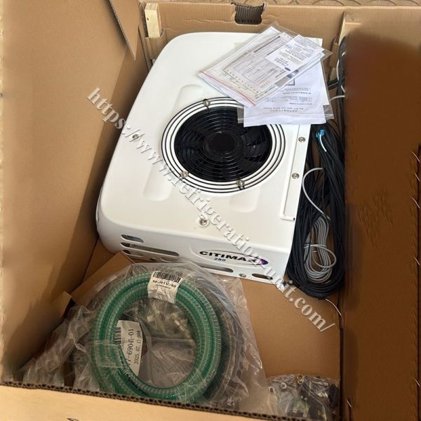 Carrier transicold Citimax 280/280T small refrigeration unit 12/24V vehicle powered  available for the small van or truck 2-3 meters length refrigerated box