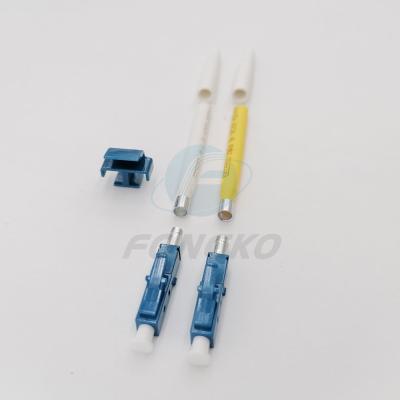 Conector ótico da fibra do duplex 2.0mm do único modo do OEM do jogo do conector da fibra ótica de Lc/UPC