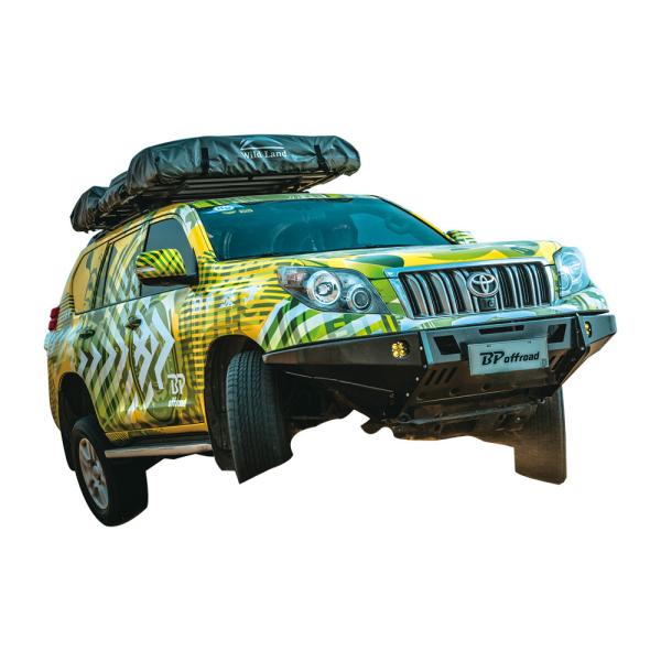LC150-A10L-H110 Black Off Road Bumpers , Front Bar Bumper For TOYOTA SUV