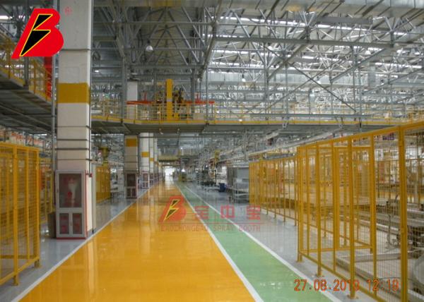 Linhas de transporte para a linha de produção de pintura projeto de Customied em Changchun FAW