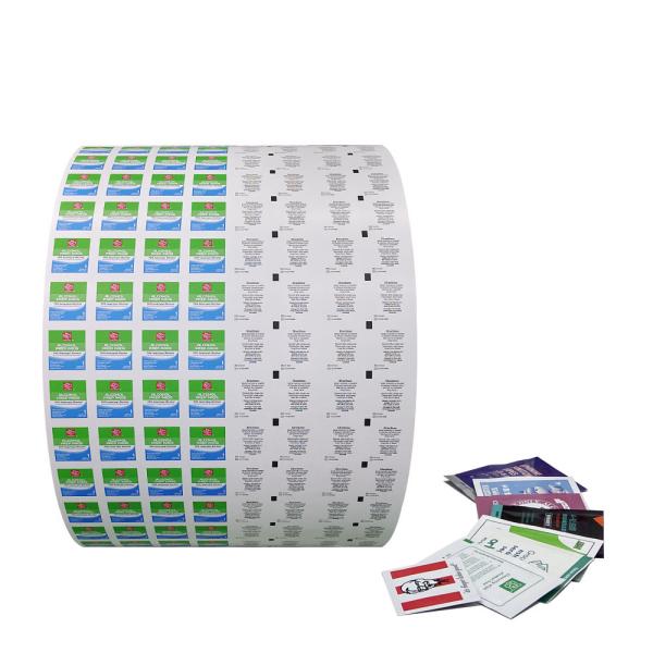 Wet Aluminum Film Roll for Flexography Printing 0-9 Color Aluminum Foil Paper by Roll