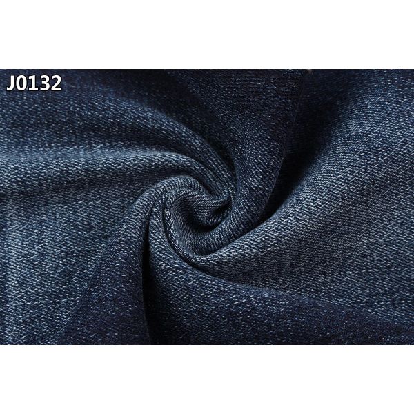 8.5 oz Light Weight Beautiful Slub TR 3/1 Right Twill Stretch Denim Fabric Wholesale