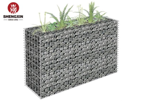 Hexagonal 2.8mm Welded Gabion Baskets For Retaining Wall