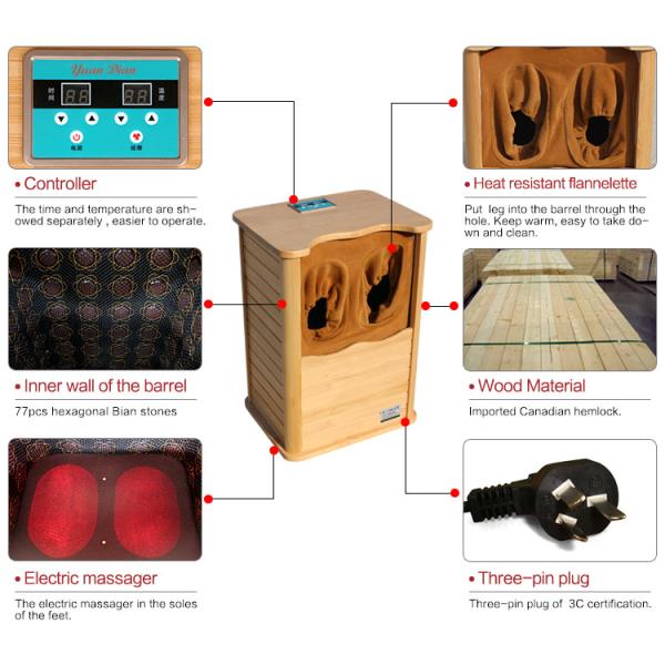 Japan South Korea hot sale mini portable foot computer control panel sauna home infrared sauna for sale