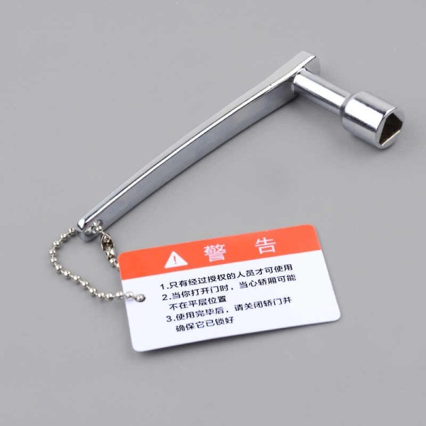 Universal Elevator Triangle Key Accessories For Home Hotel Apartment Elevators