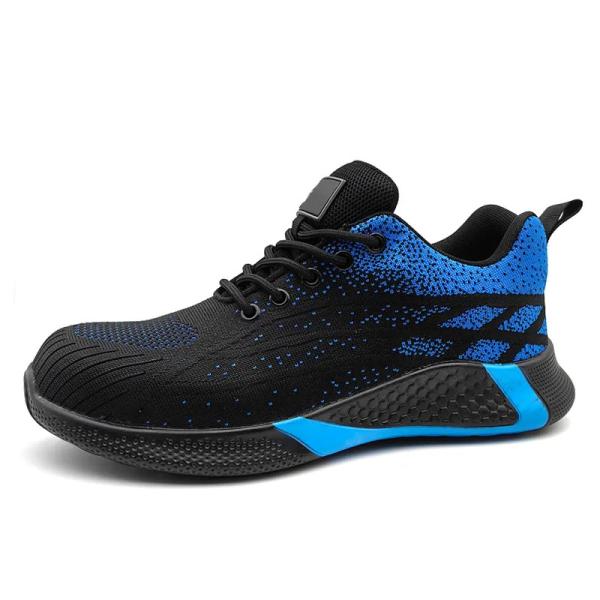 Chaussures de travail industrielles respirantes S1P S3 Fly Tricot Chaussures de course légères