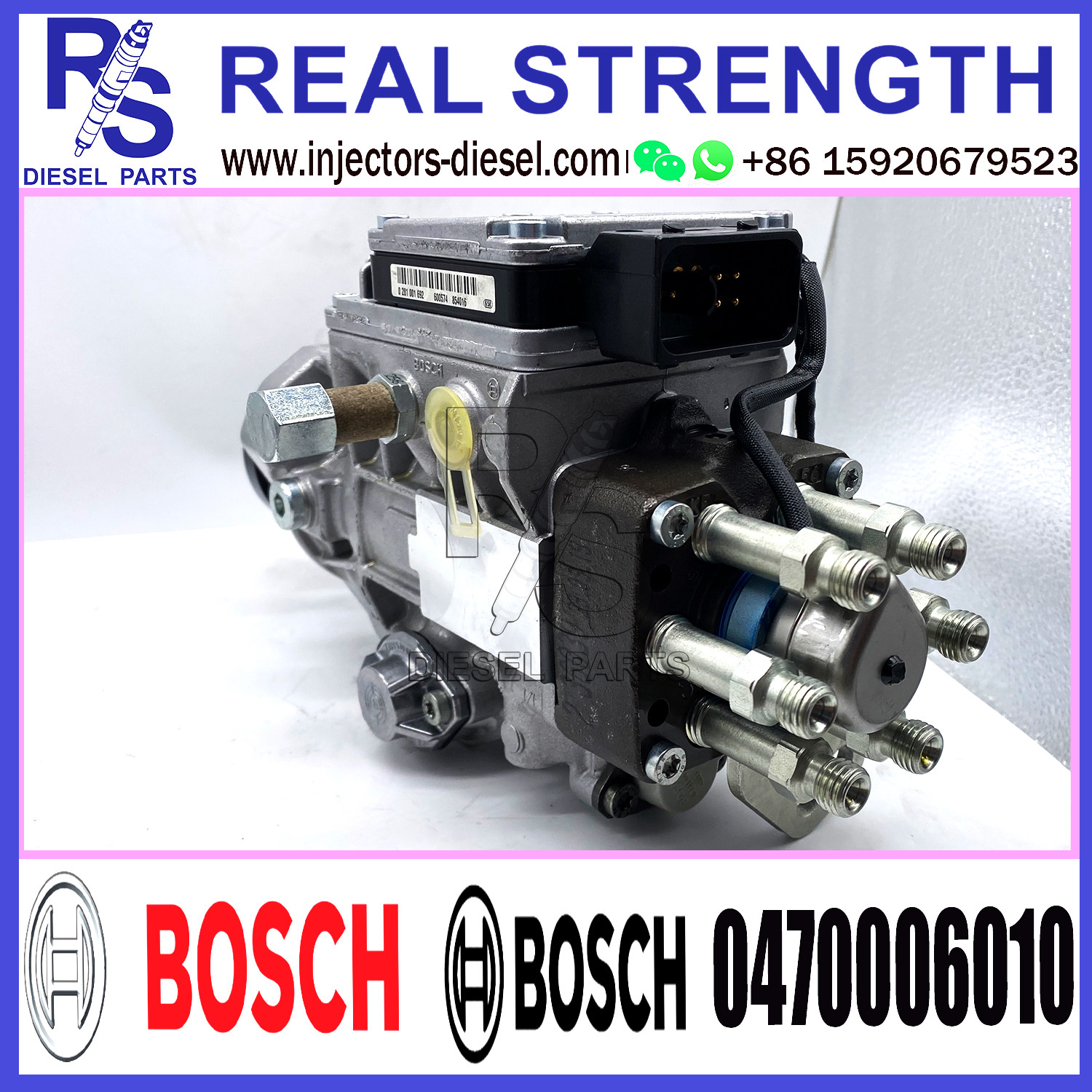 Впрыскивающий насос 0470006010 0470006003 НАСОСА 2644P501 BOSCH CAT для PERKINS
