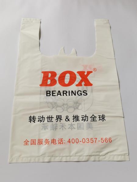 PO Material Strong Load Bearing Die Cut Handle Bags For Hardware Fitting