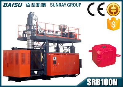 Single Panel Floater HDPE Blow Moulding Machine / Automatic Plastic Drum Making Machine