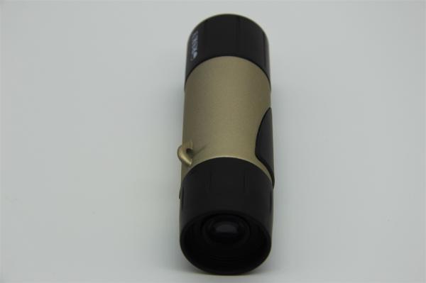Shock Proof Pocket Monocular Telescope , Golden Small Powerful Monoculars